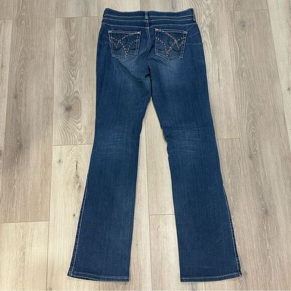 Wrangler Q Baby No Gap Bootcut Jeans Womens 9/10x36 Western Cowgirl Riding Rodeo - Picture 1 of 11